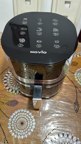 Customer photo review of Air Fryer Novio Grill & Fry