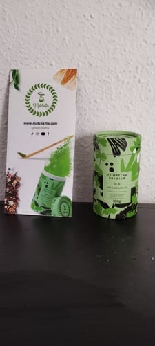 Customer photo review of Té Matcha Premium 100% - (para 1 -3 meses)