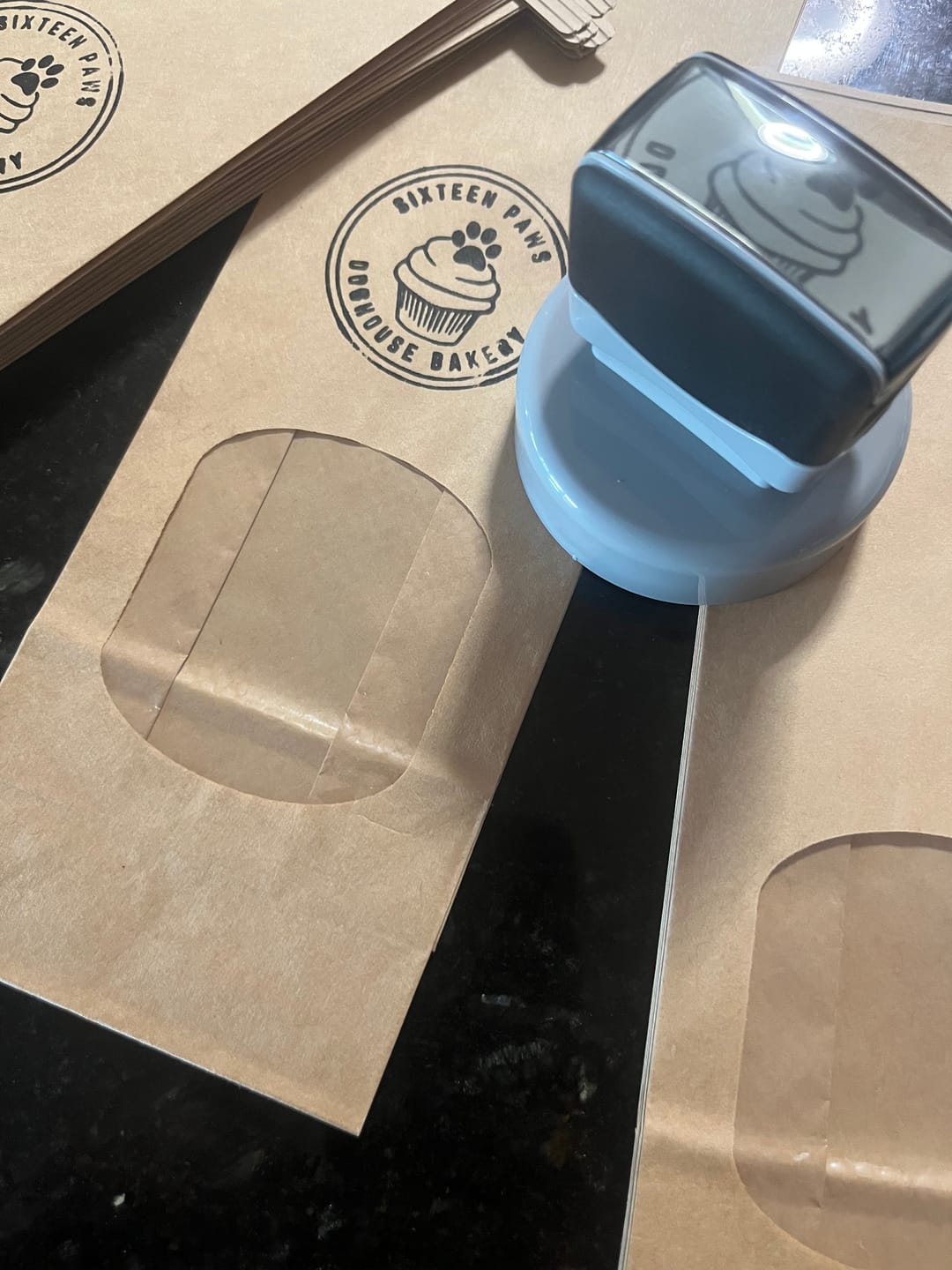 Customer photo review of Pre-Inked Stamps