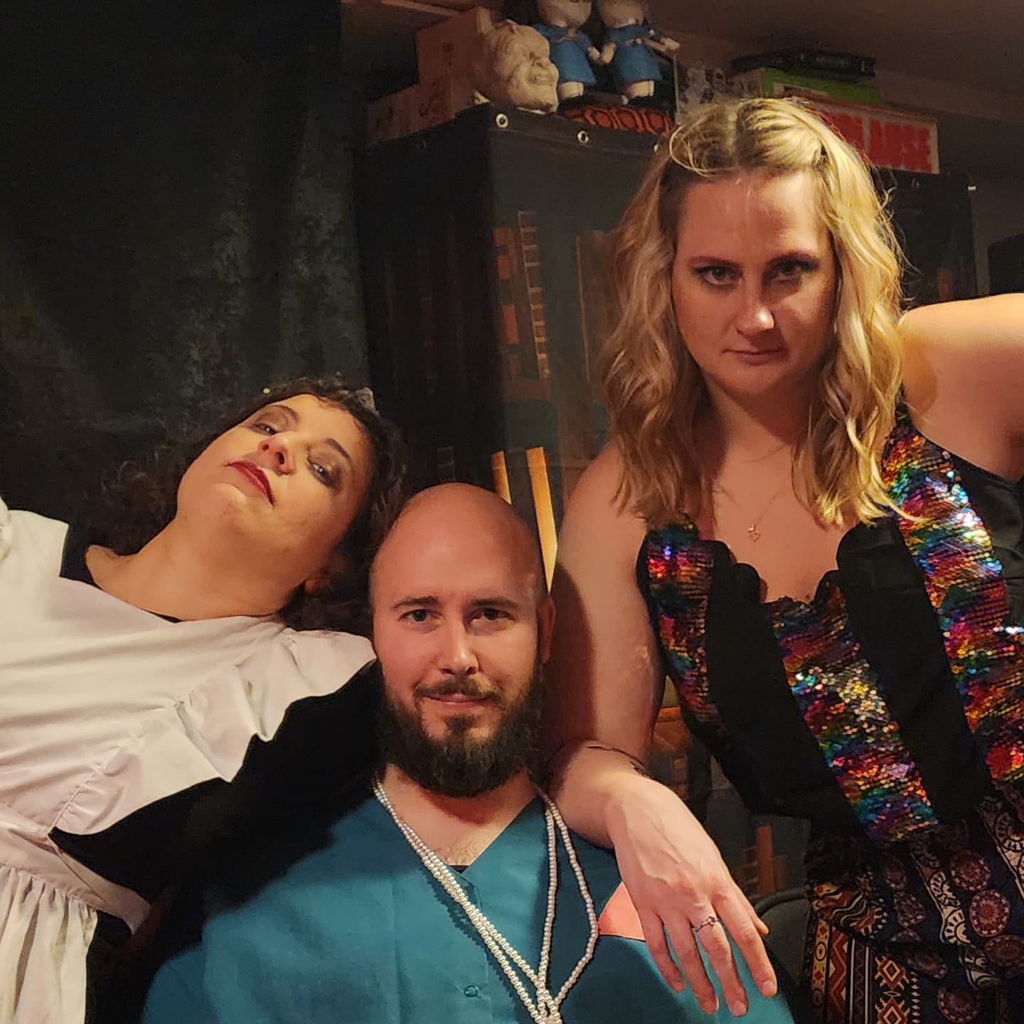 Customer photo review of Rocky Horror Halloween Murder Mystery Game Kit