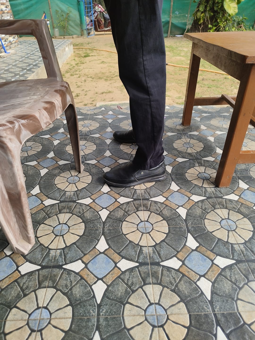 Customer photo review of Bacca Bucci Leather Office Slip-ons Formal Shoes | UK- 06 to 14