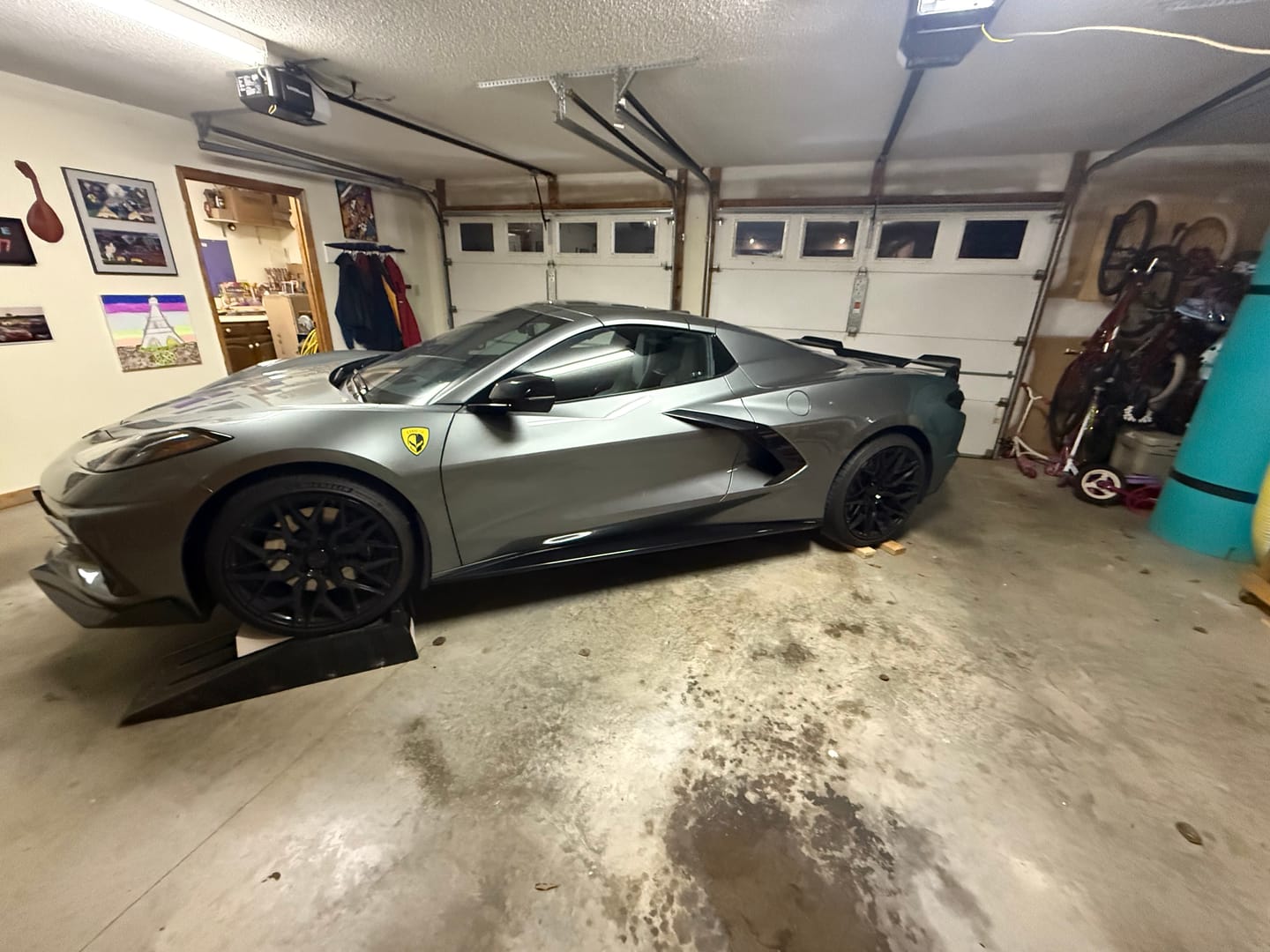 Customer photo review of Corvette C8 EOS Performance Side Skirts