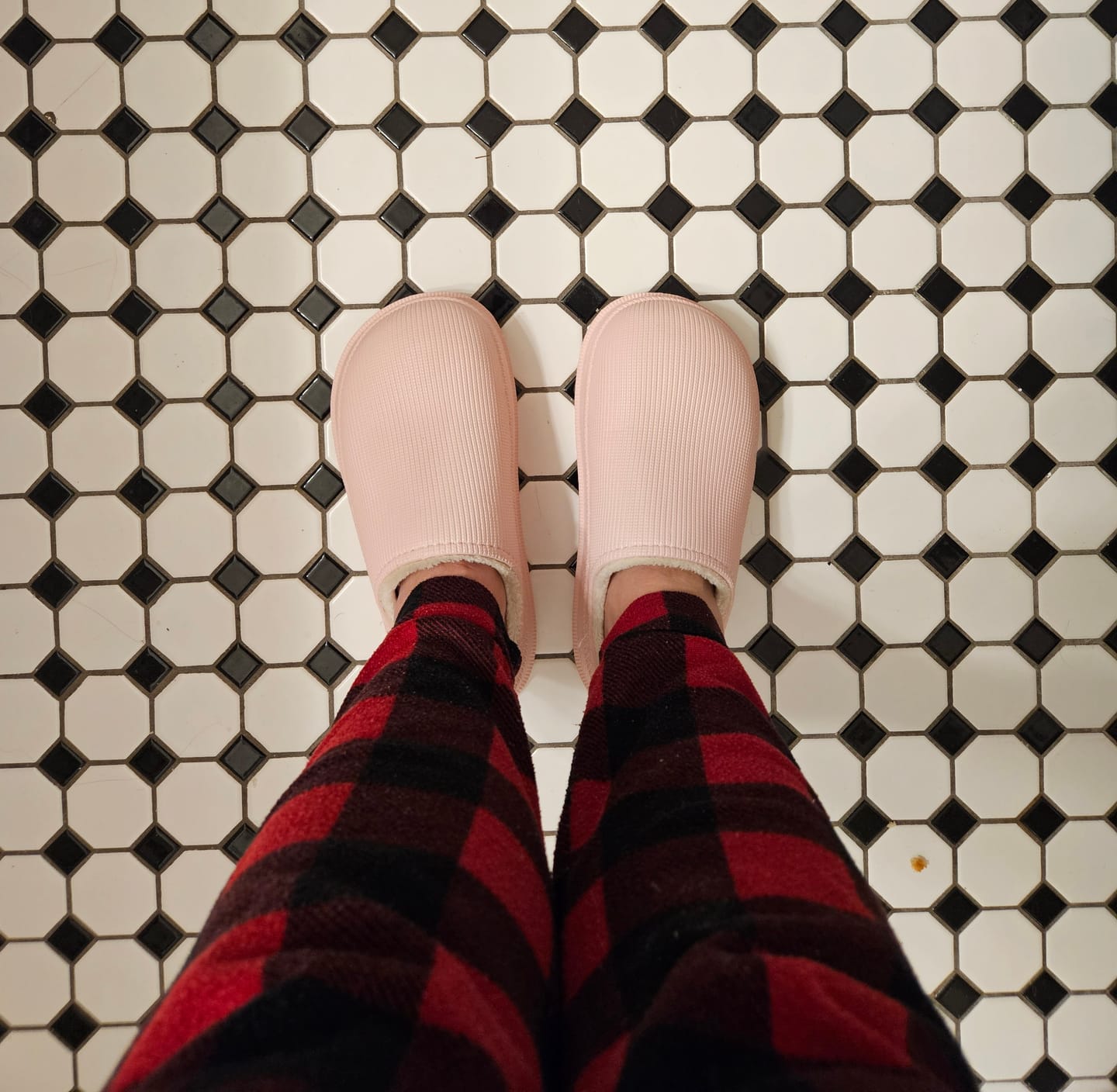 Customer photo review of Cushion Slides with Fur - Cloud Slides
