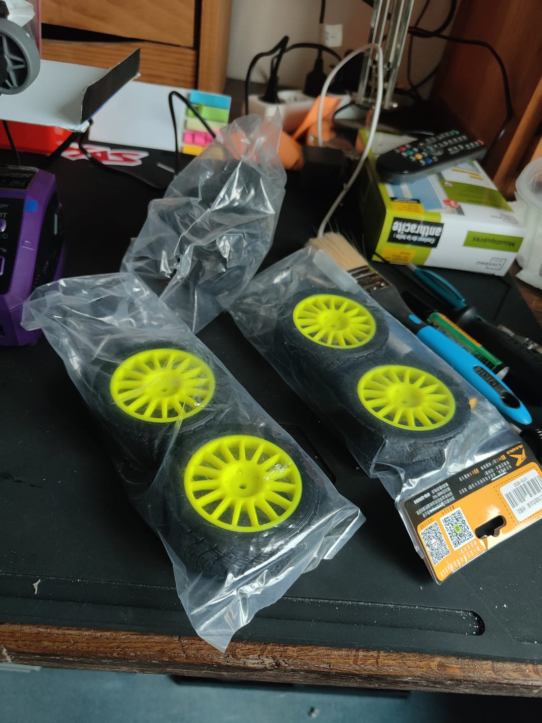 Customer photo review of Assembled Wheel Set For XTS-F10 RC Rally Car