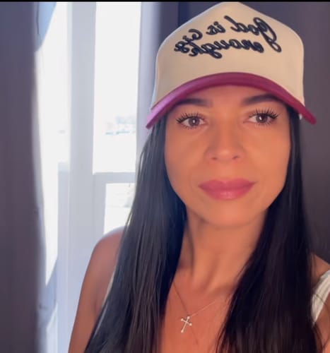 Customer photo review of Hat: God is Big Enough