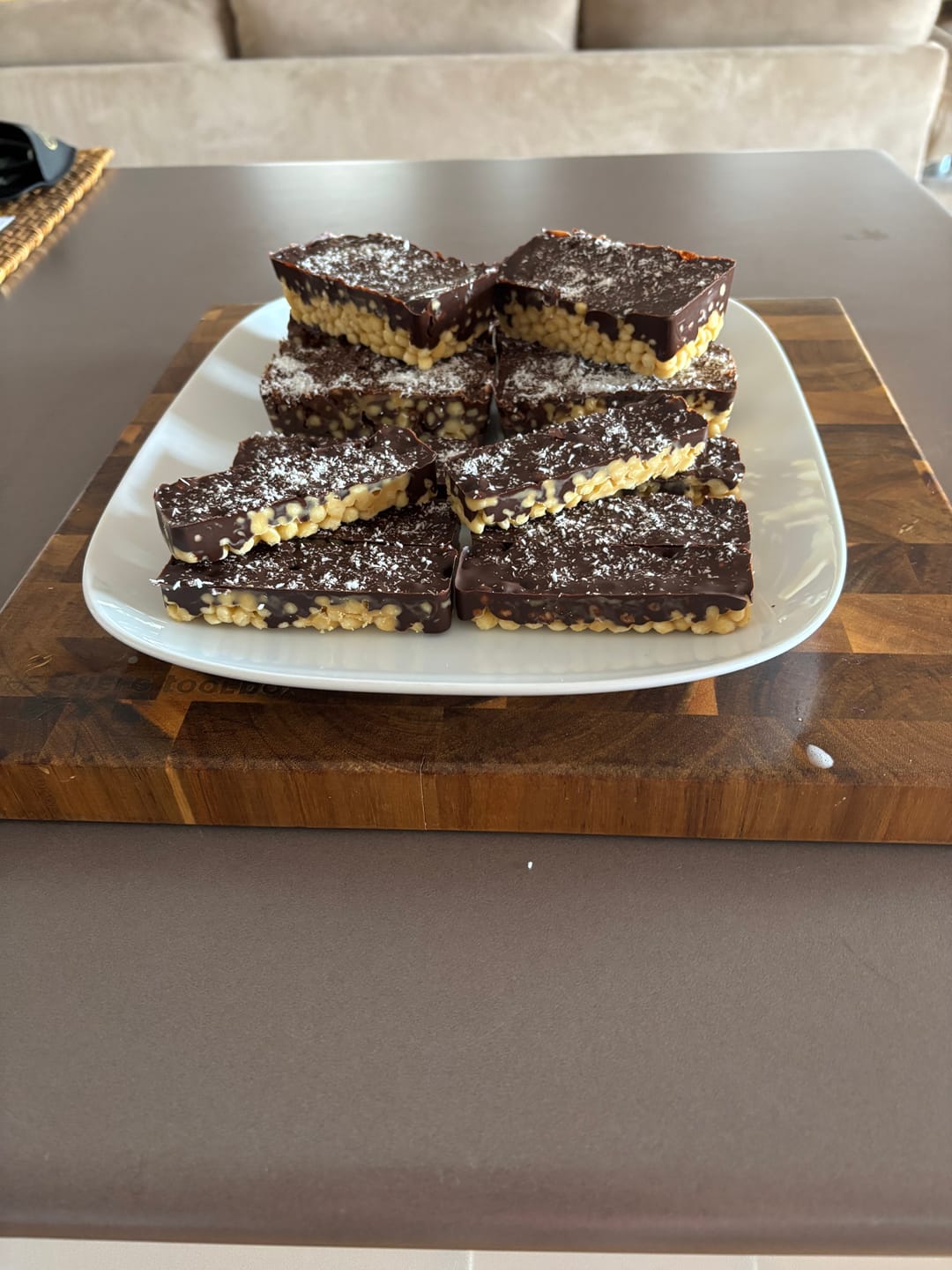 Customer photo review of Krumbsco Lunchbox Bites - Oven Size - Muesli Bar - Blueberry