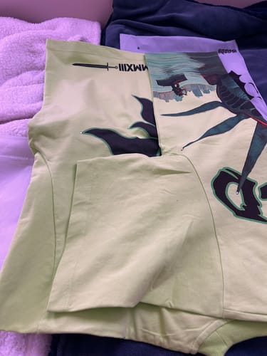 Customer photo review of Godspeed Miami Sunken Liberty Tee Green *Miami Exclusive*