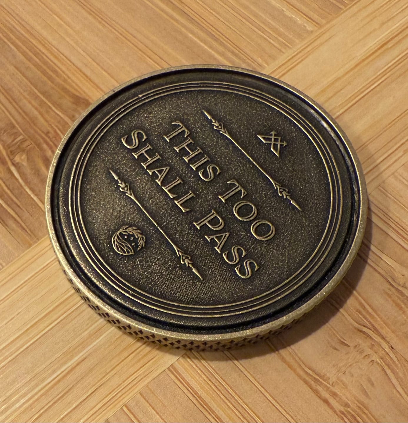 Customer photo review of The Passing Coin | Special Edition