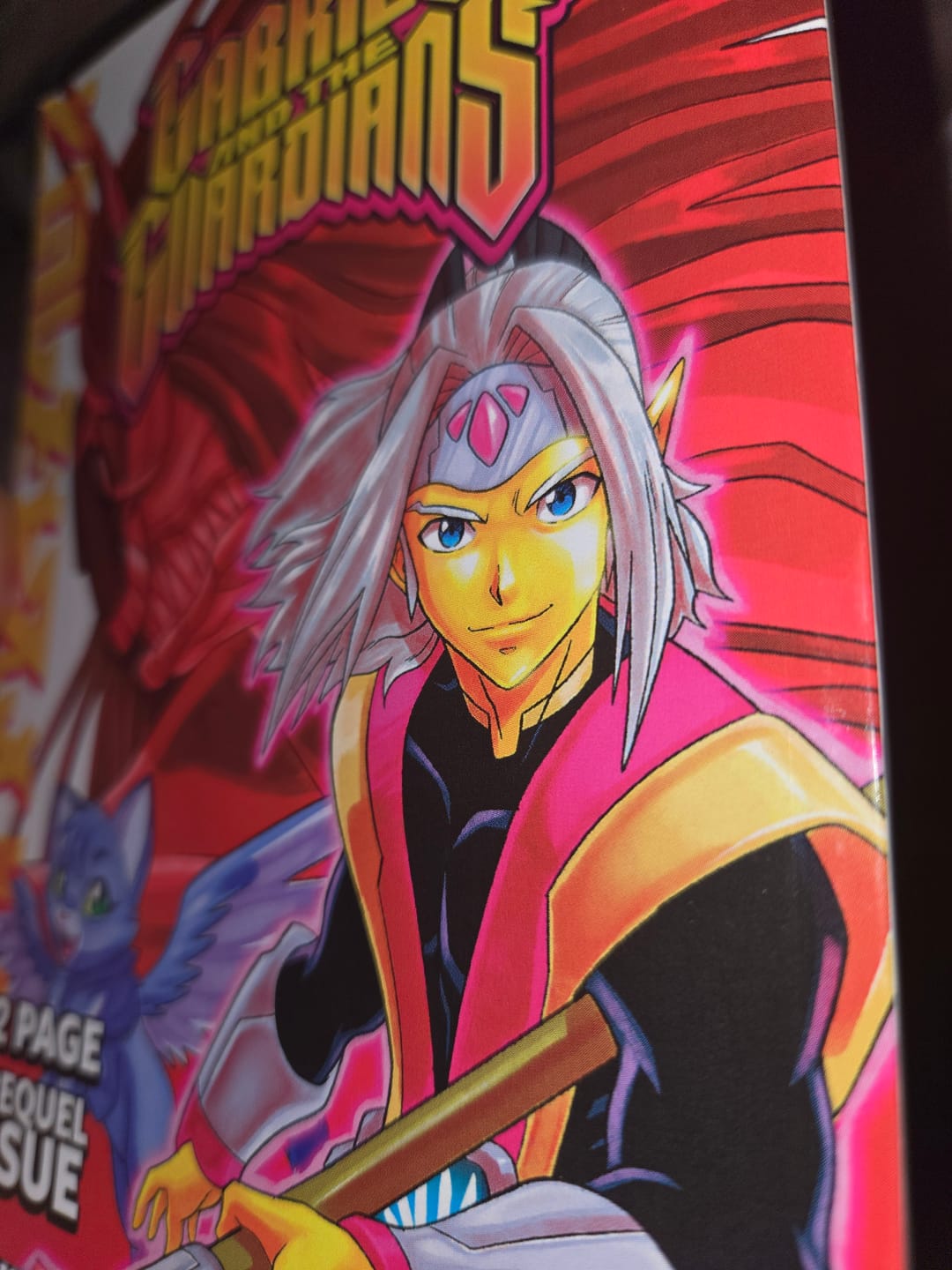 Customer photo review of Gabriel and the Guardians Series Preview Manga