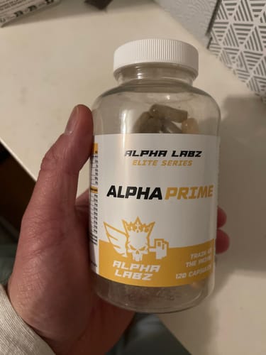 Customer photo review of Alpha Labz - Alpha Prime