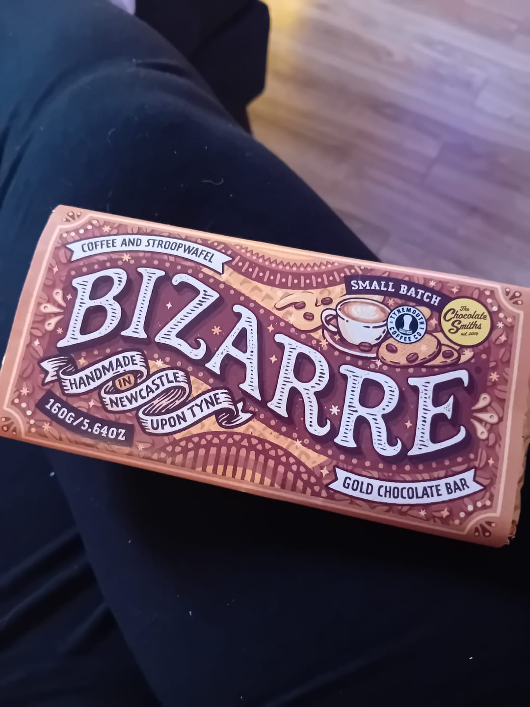 Customer photo review of Coffee and Stroopwafel Bizarre Bar 195g