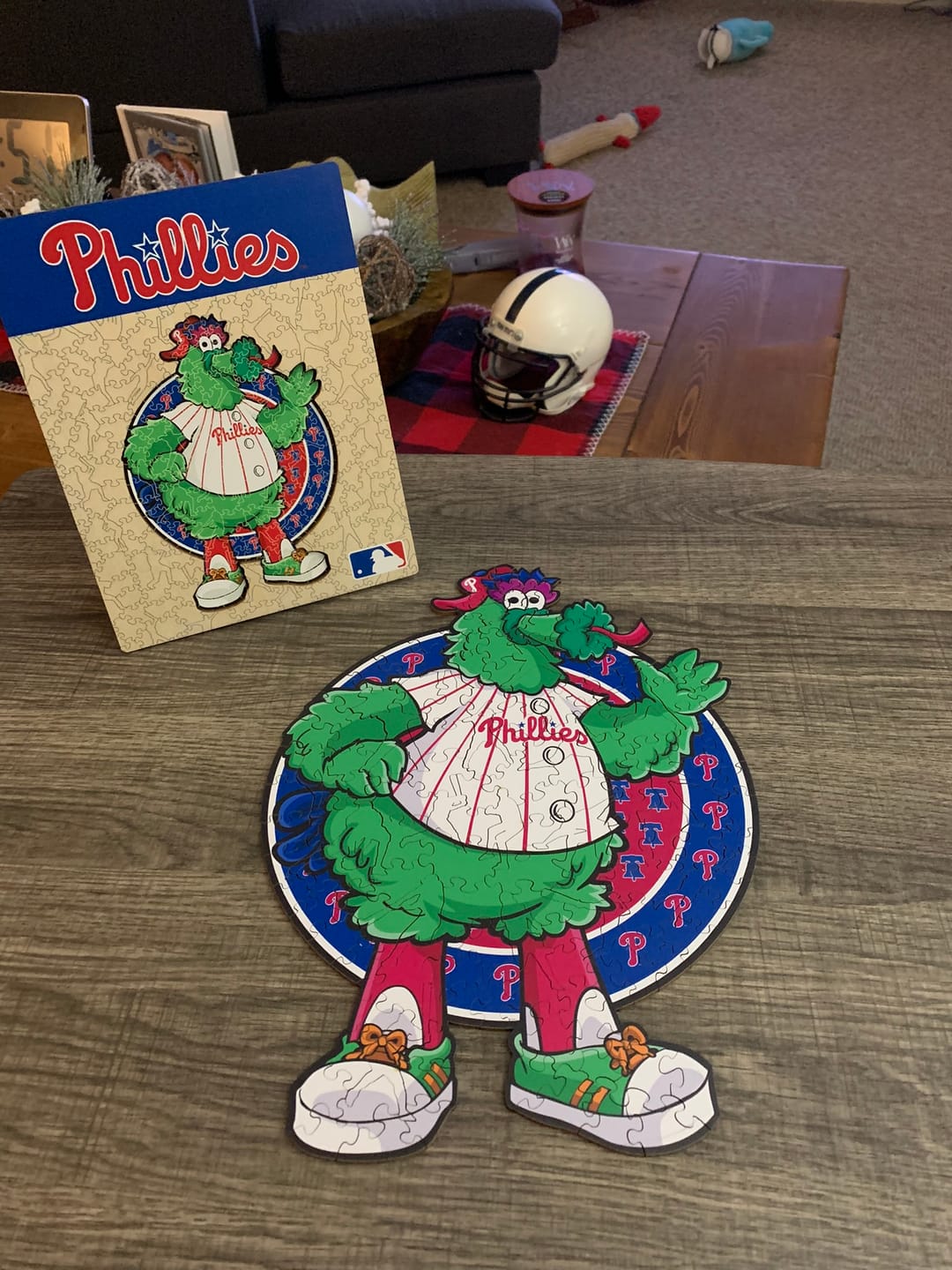 Customer photo review of Philadelphia Phillies™ Mascot - Wooden Puzzle