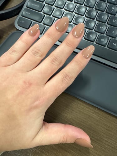 Customer photo review of Pillow Talk Press On Nails (24PC)