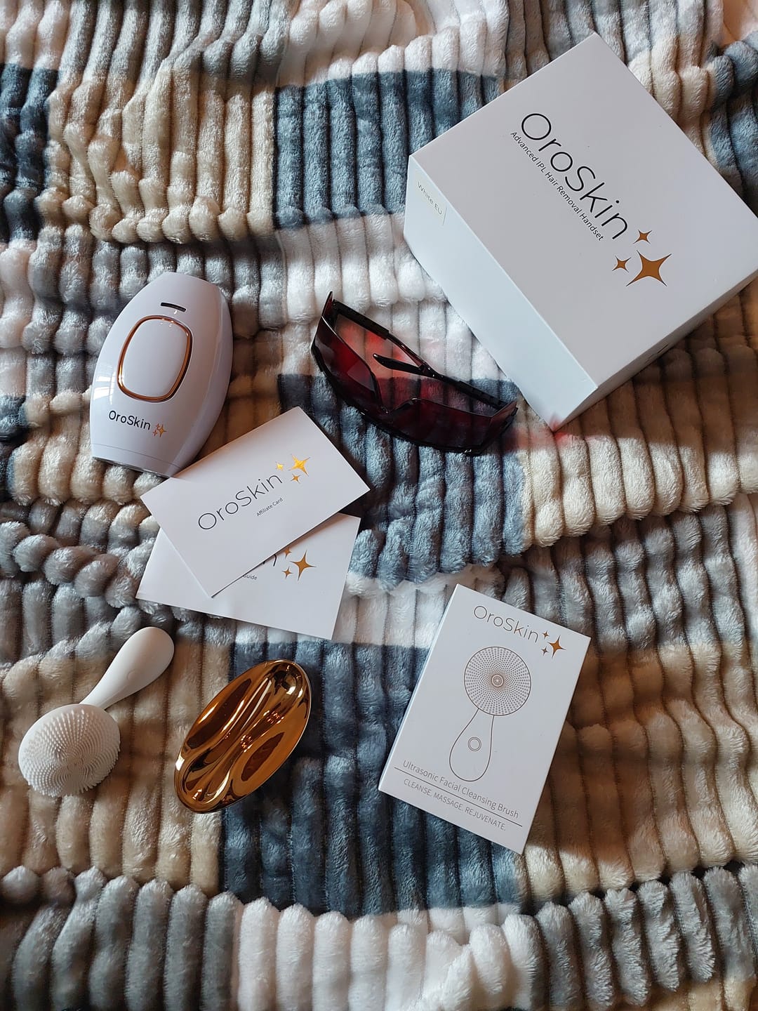 Customer photo review of OroSkin Classic IPL Hair Removal Handset