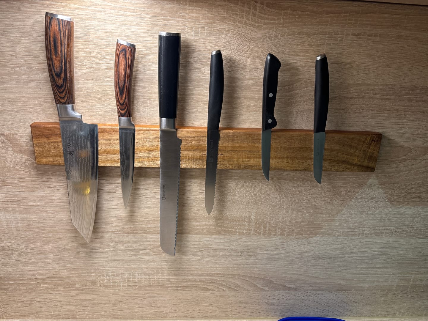 Customer photo review of Magnetische Holzleiste Kōyōju