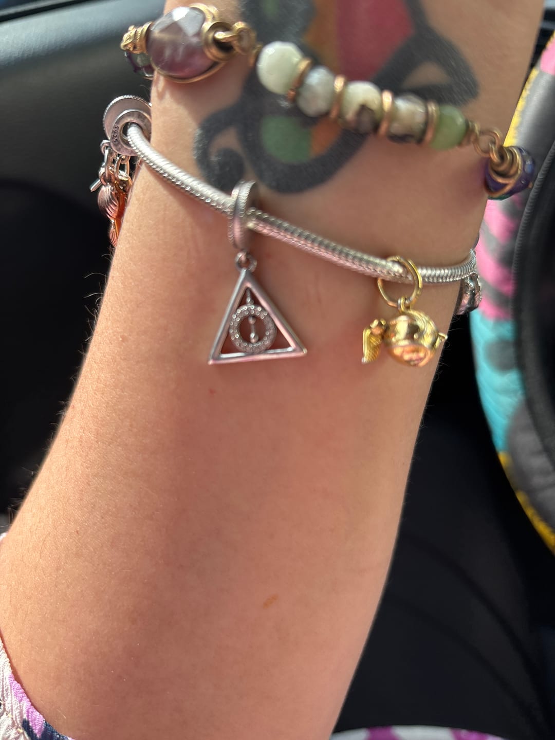 Customer photo review of Charm Reliquias de la Muerte