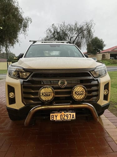 Customer photo review of Sensor Compatible Nudge Bar For SsangYong Musso 2018-2024 - UniUte