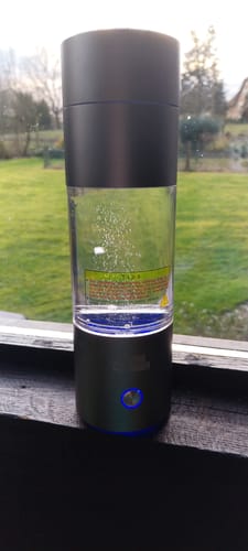 Customer photo review of Wasserstoff-Wasserflasche