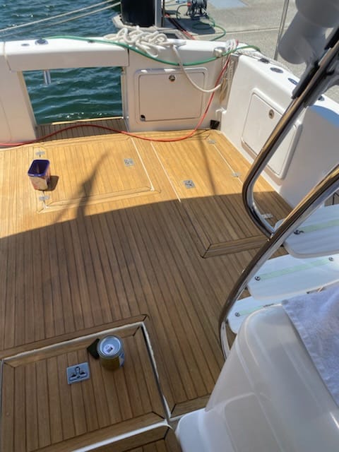 Customer photo review of Semco Natural Teak Sealer