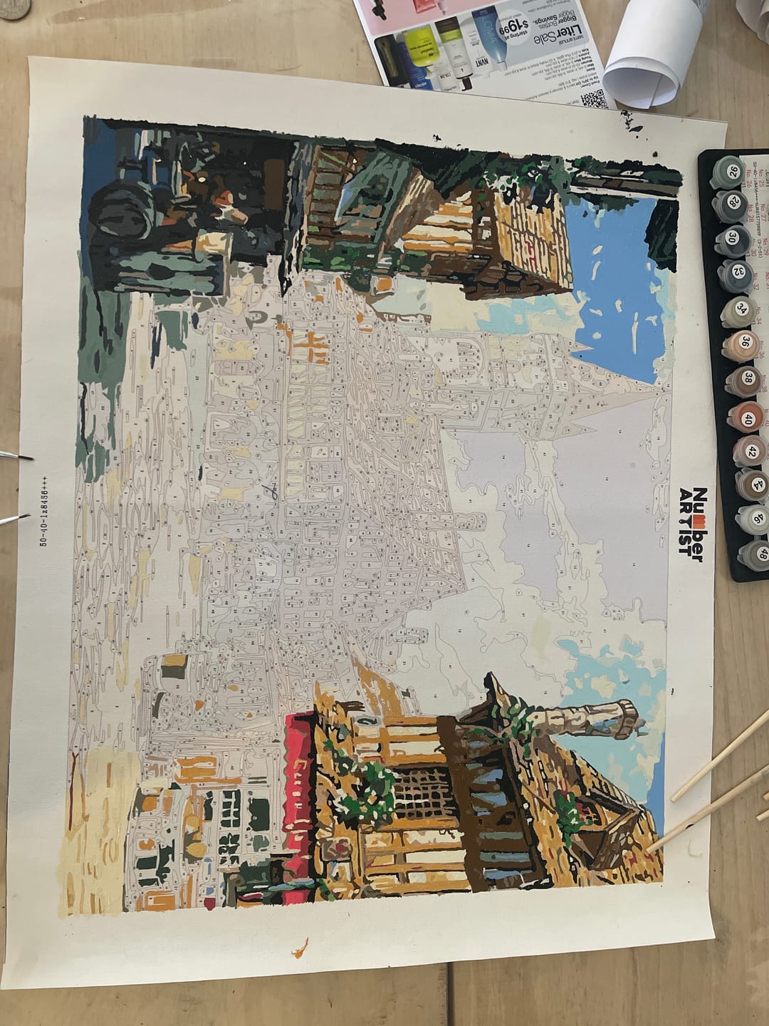Customer photo review of Medieval Town Plaza