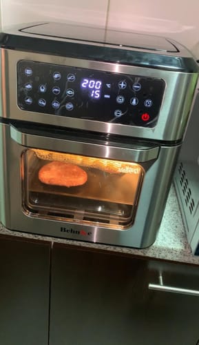 Customer photo review of Horno Freidora de aire 12 Litros