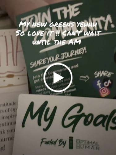 Customer video review of Optimal Human