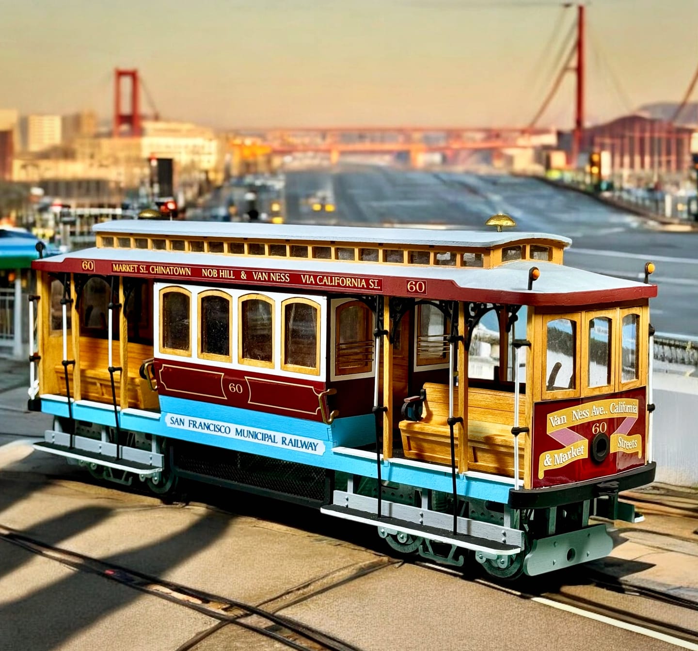 Customer photo review of Maqueta Tranvía San Francisco