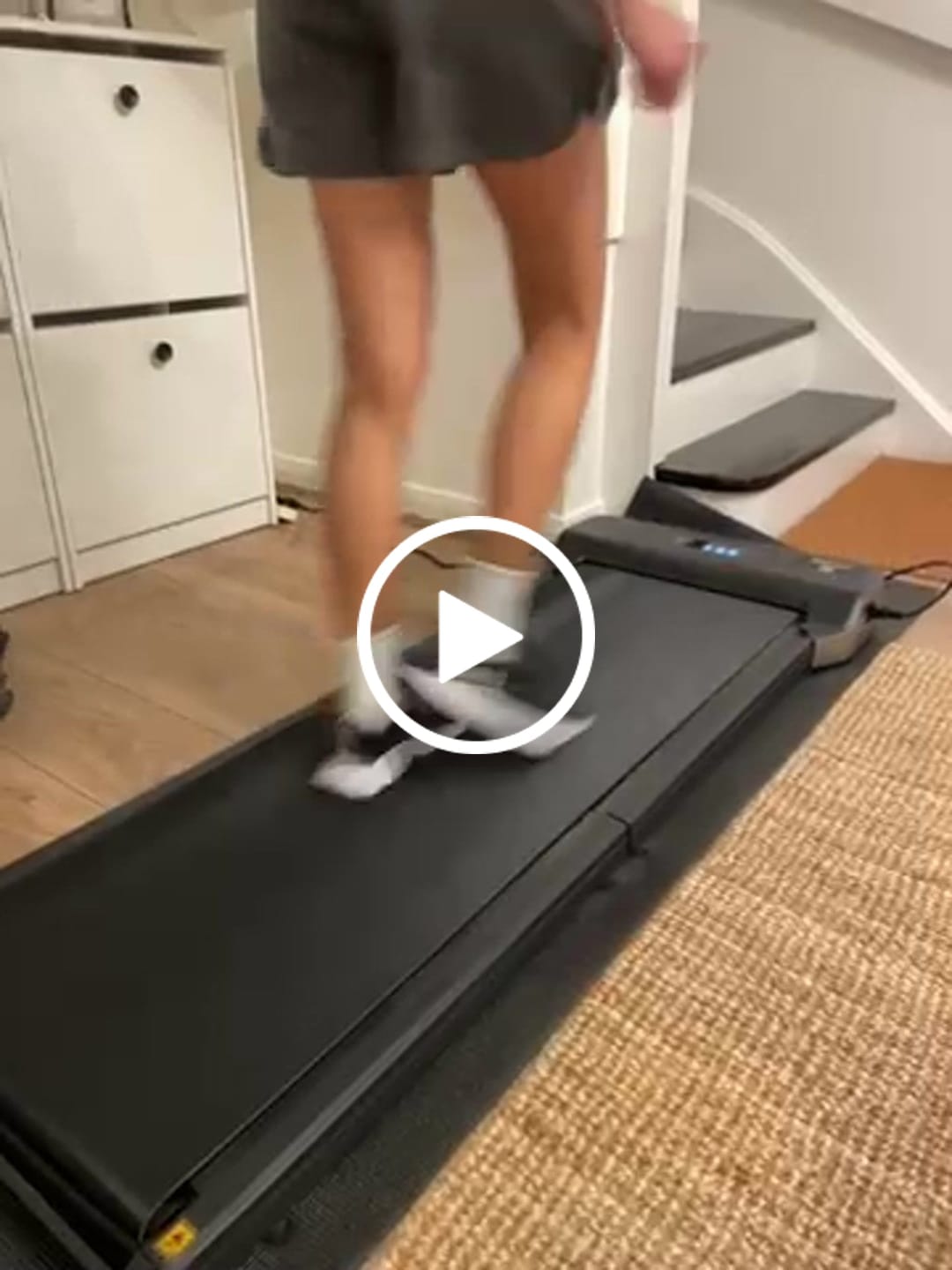 Customer video review of WalkingPad Z1 Lightest Foldable Walking Treadmill 3.72MPH 242 lbs