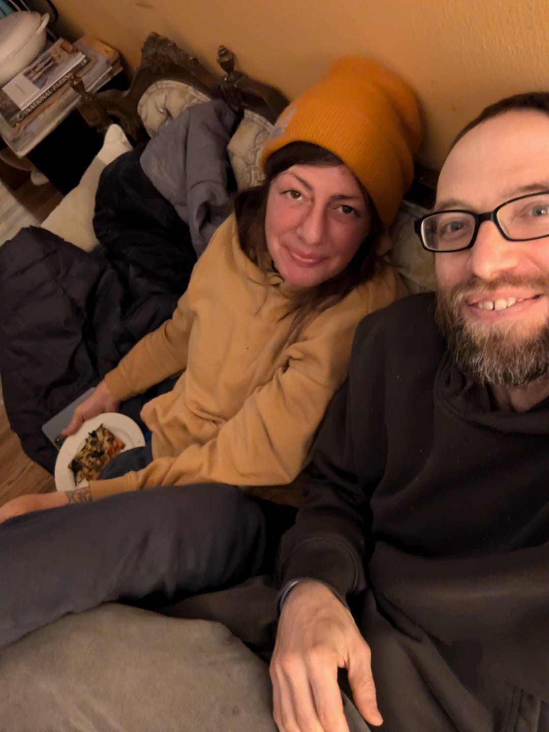 Customer photo review of Standard Sweatpants Slate