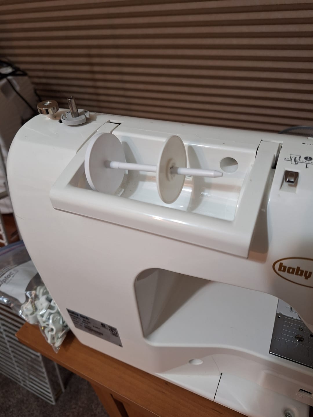 Customer photo review of Spool Pin, Babylock, Brother #XA1786051