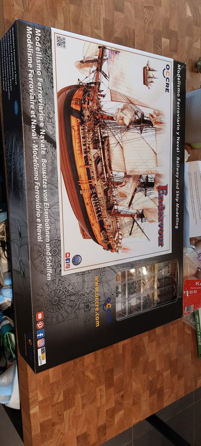 Customer photo review of Maqueta Barco Endeavour