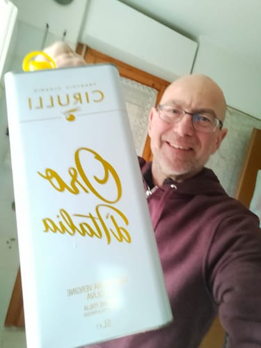 Customer photo review of 12 lattine di olio extravergine di oliva • 12 X 5 Litri