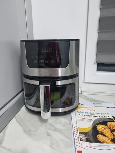 Customer photo review of Air Fryer Novio Grill & Fry