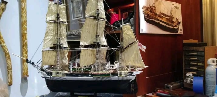 Customer photo review of Maqueta Barco HMS Terror