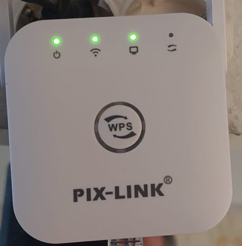 Customer photo review of WiFi усилвател за безжичен интернет Pix-Link WR25, 300Mbps, WiFi повторител