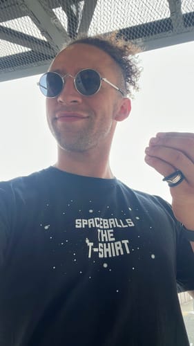 Customer photo review of Spaceballs The T-Shirt