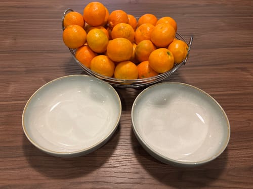 Customer photo review of Belleek Living Tivoli Pasta Dishes Set of 4