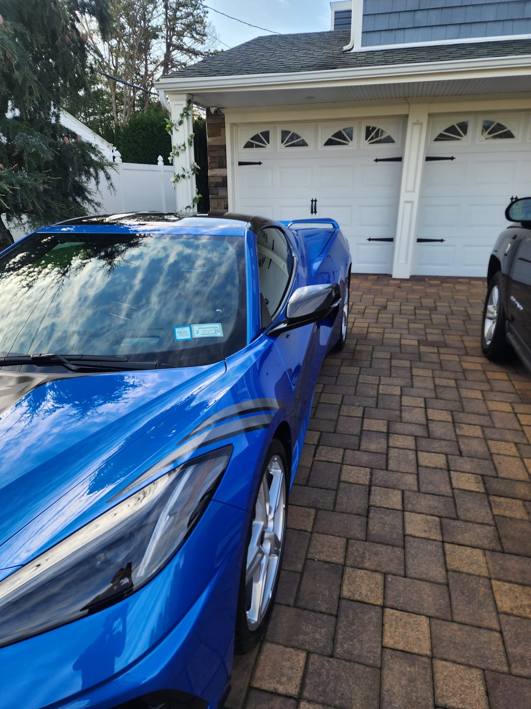Customer photo review of Chevrolet Corvette C8 Upper Mirror Covers