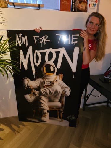 Customer photo review of Aim for the moon