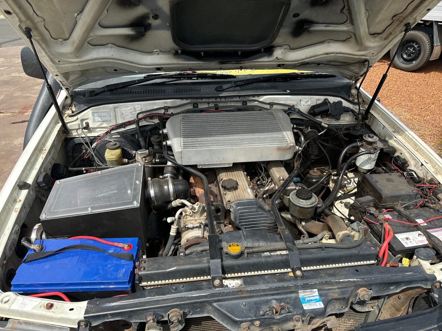Customer photo review of 100/105 Series Pod Filter Air Box 1HZ - 1HD - 1HFTE