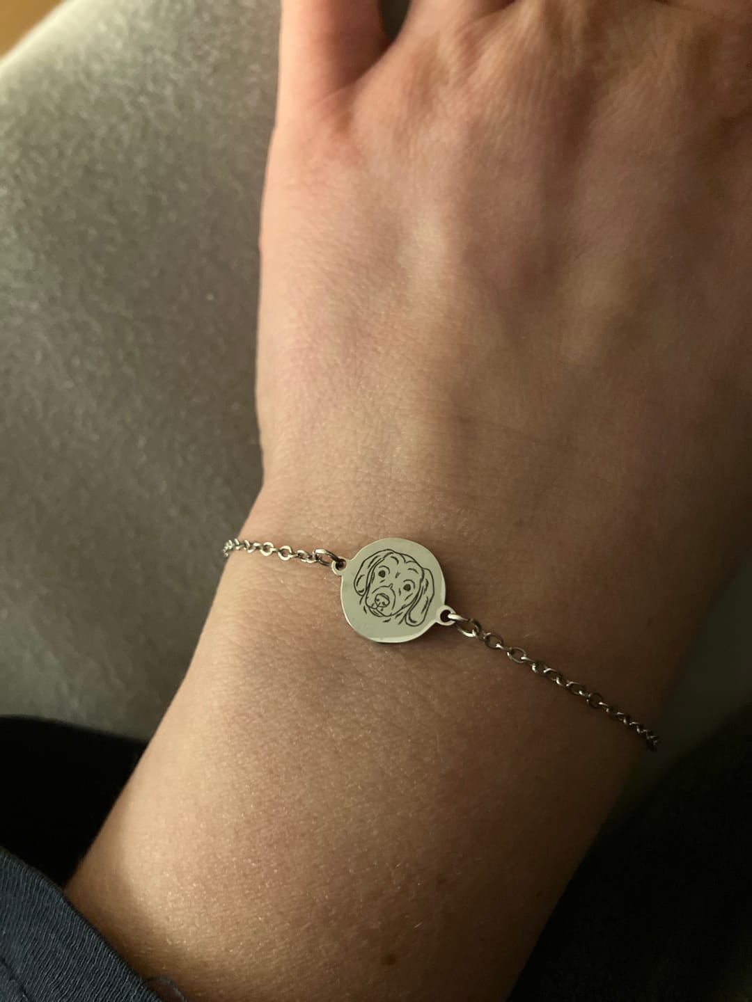 Customer photo review of Rückseitengravur