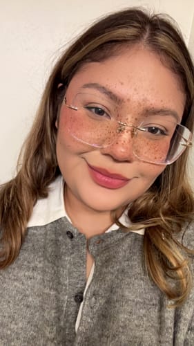 Customer photo review of Olivia Eyeglasses