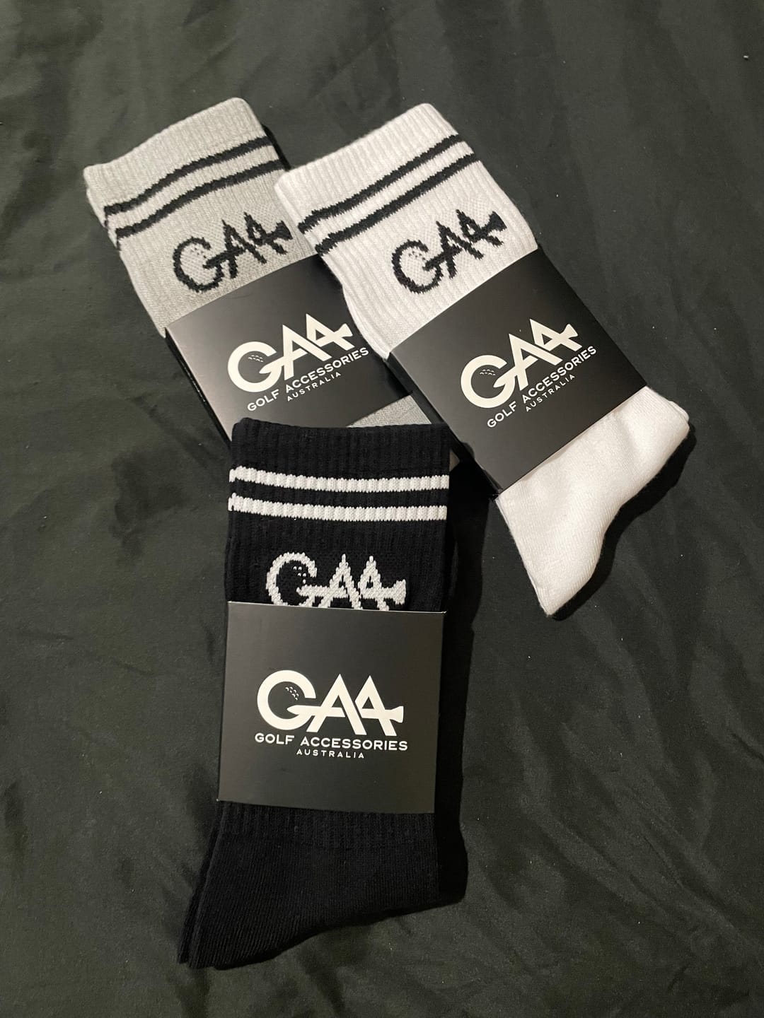 Customer photo review of Fairway Crew Sock essentials multipack