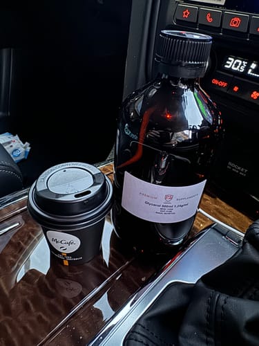 Customer photo review of Liquid Glycerol 500ml