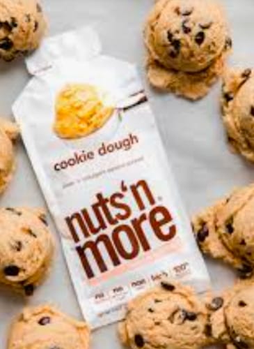 Customer photo review of Cookie Dough High Protein Peanut Butter Spread - 10 Pack Snack Size