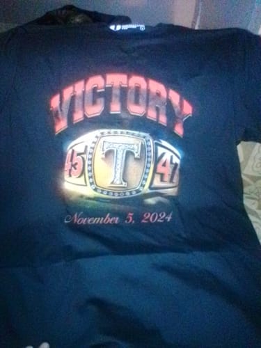 Customer photo review of Mystery T-Shirt