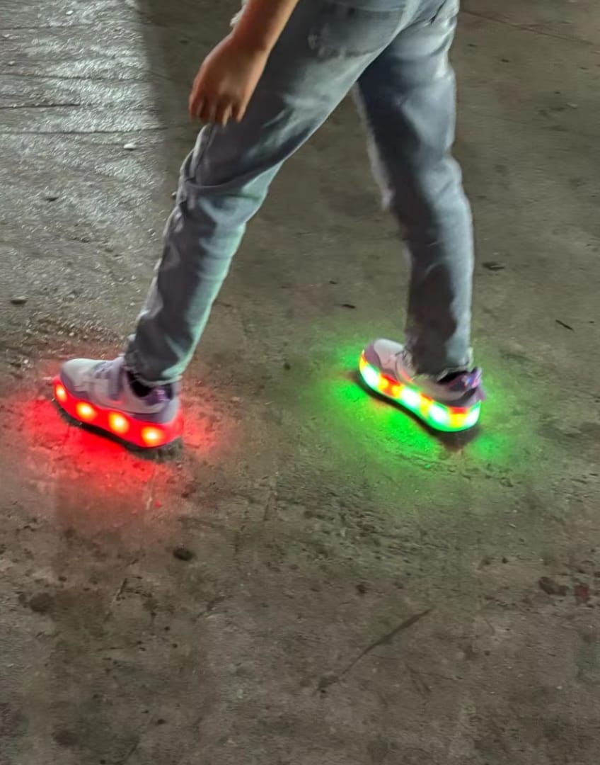 Customer photo review of Orthopädische LED Rollschuhe - Zoe