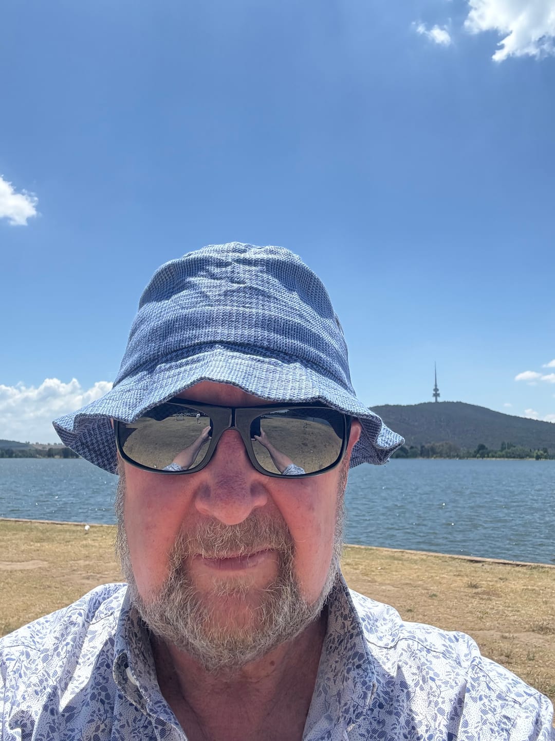 Customer photo review of Pork Pie Hat Linen
