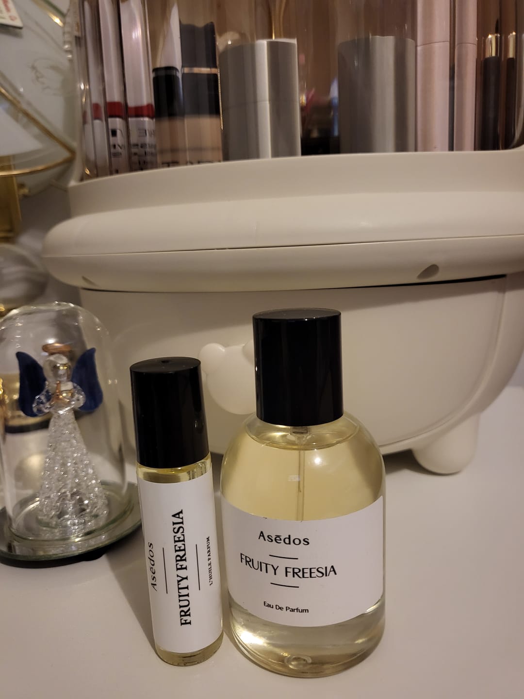 Customer photo review of FRUITY FREESIA PERFUME OIL