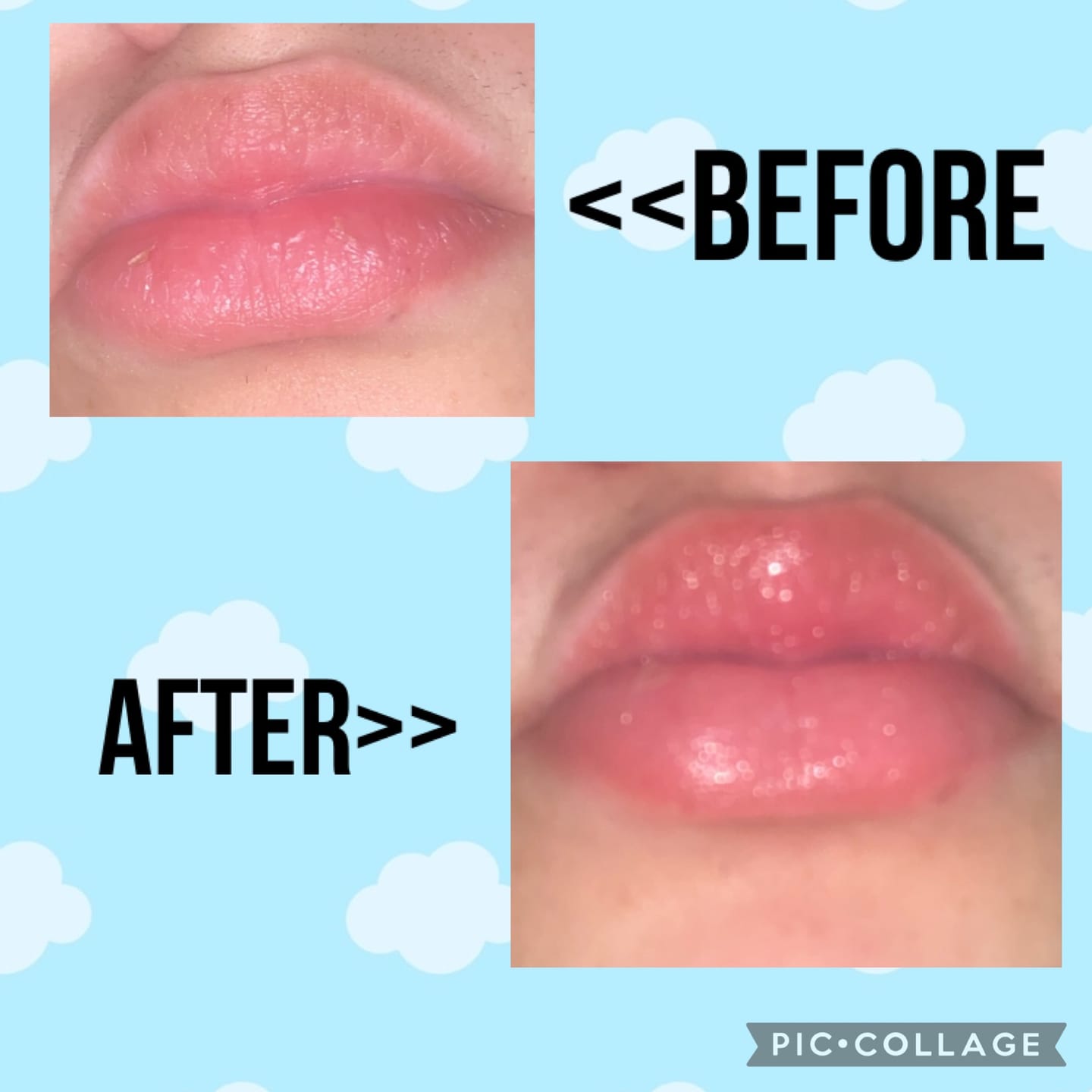 Customer photo review of Hydrating Lip Oil